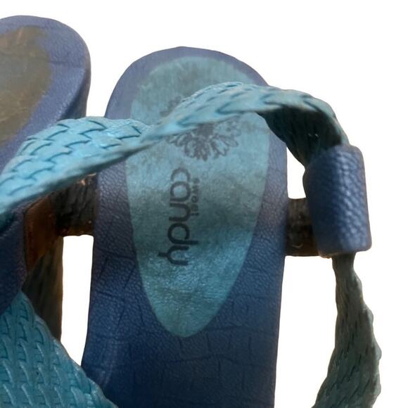 SWEET CANDY OPEN‎ TOE BOHO SANDALS SIZE 9 - Picture 4 of 10